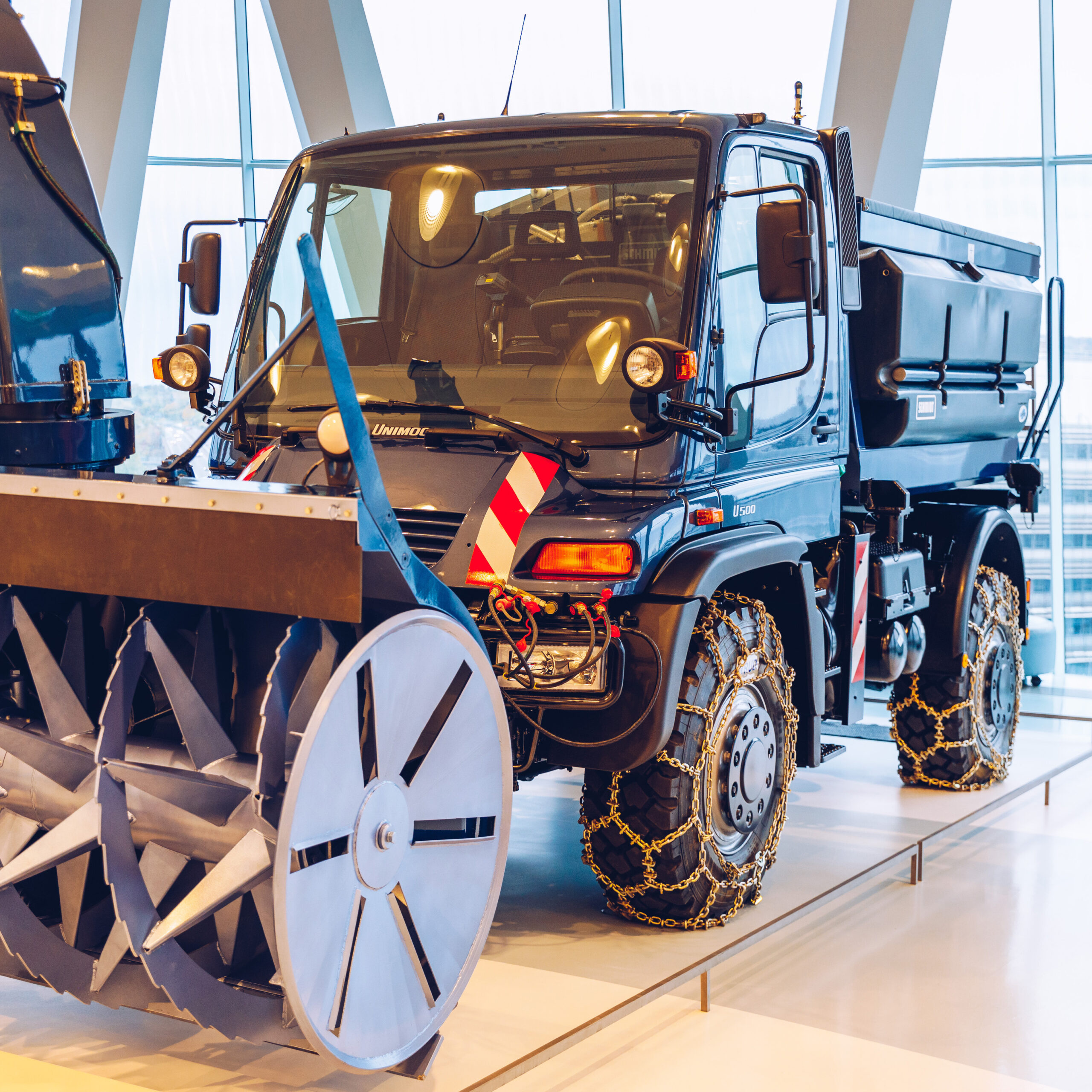 Stuttgart, Germany - October 19, 2019: Historic Mercedes cars as